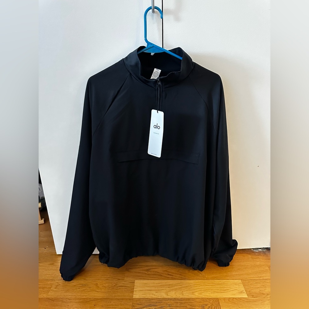 ALO NWOT / NEVER WORN Ripstop 1/4 Zip On-Set Jacket